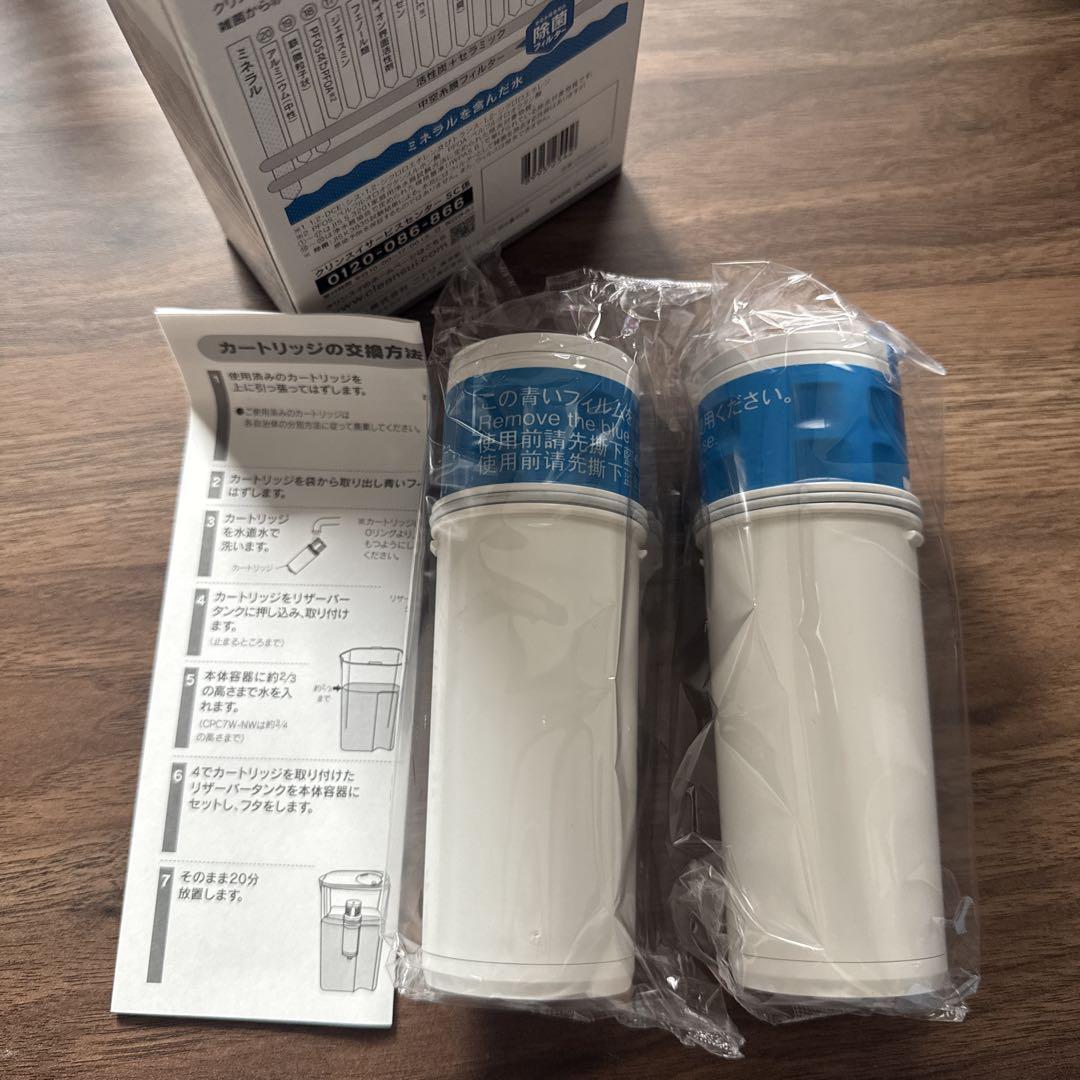 Cleansui CPC5W 浄水器カートリッジ 2個入 2セット CPC5W | 浄水器のクリンスイ オンラインストア