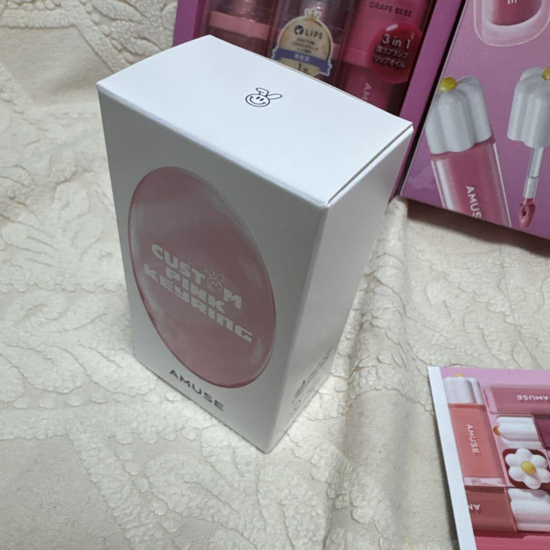 新品未開封！AMUSE DEW TINT3本セット 新品未使用 AMUSE リップティント 3本セット キティコラボ