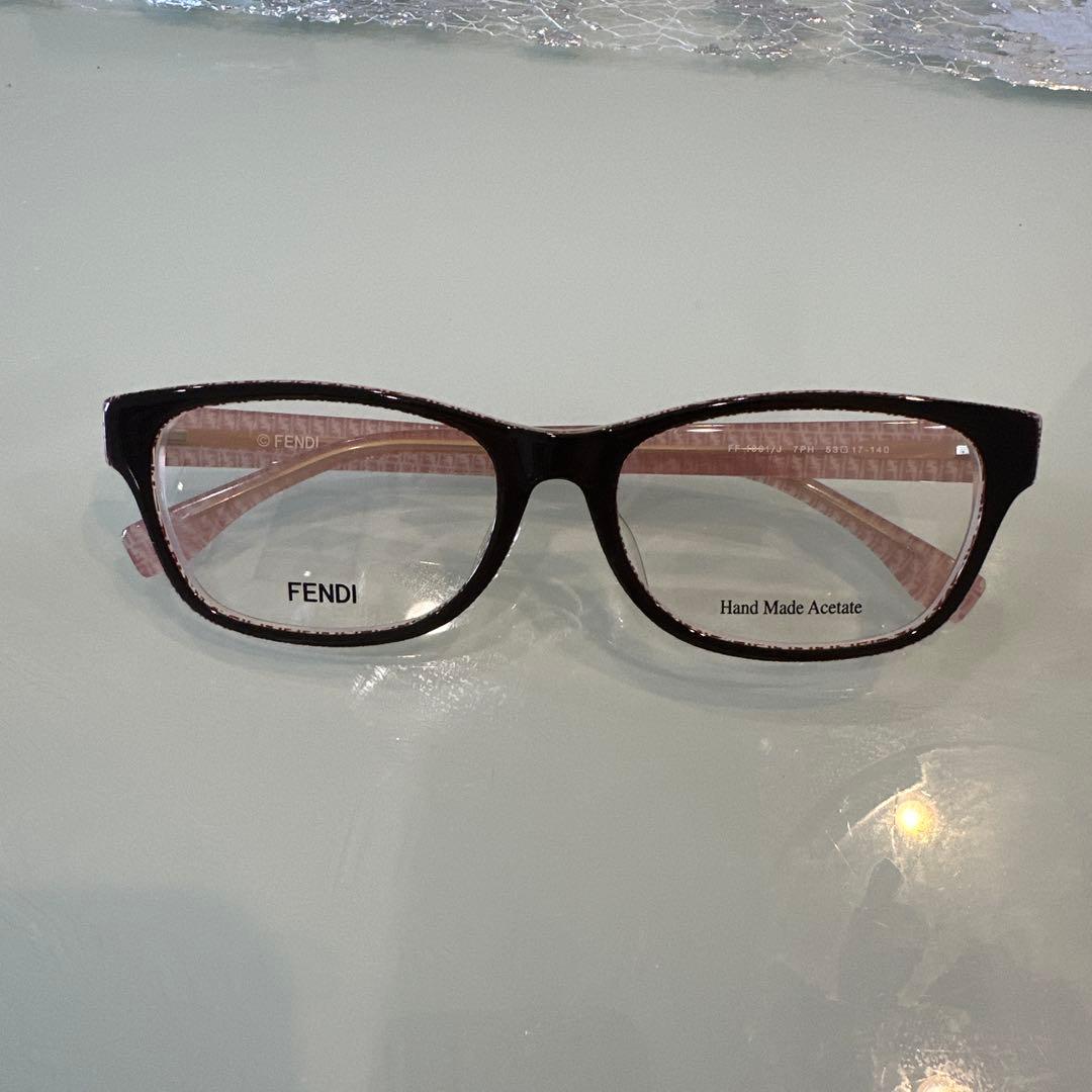 FENDI アセテート メガネ