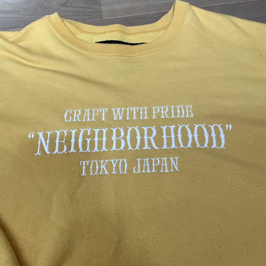 超熱 NEIGHBORHOOD イエロー 最終値下げ XL トレーナー トップス