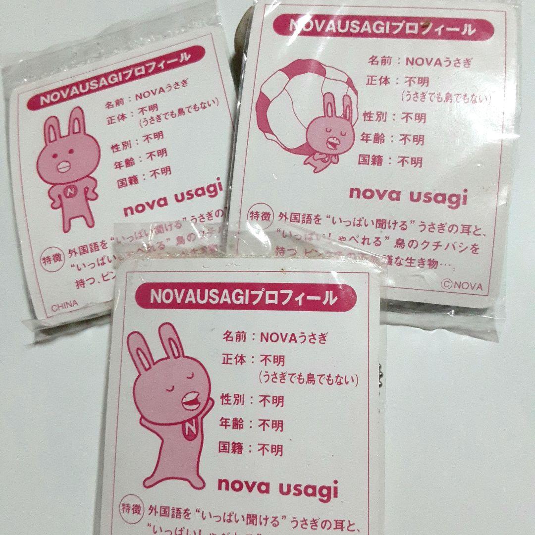NOVAうさぎ チェーンホルダー 3個セット - メルカリ