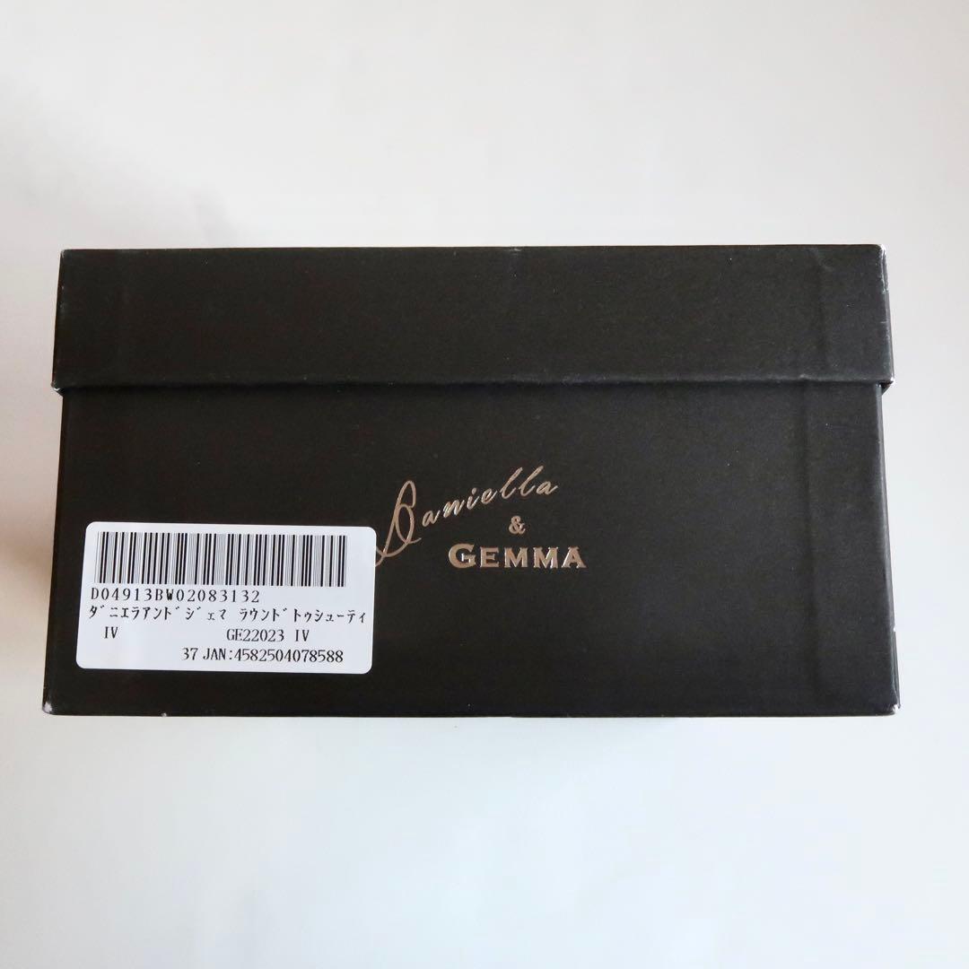 1日だけ使用 GEMMA LINN ラウンドトゥシューティー_GE22023