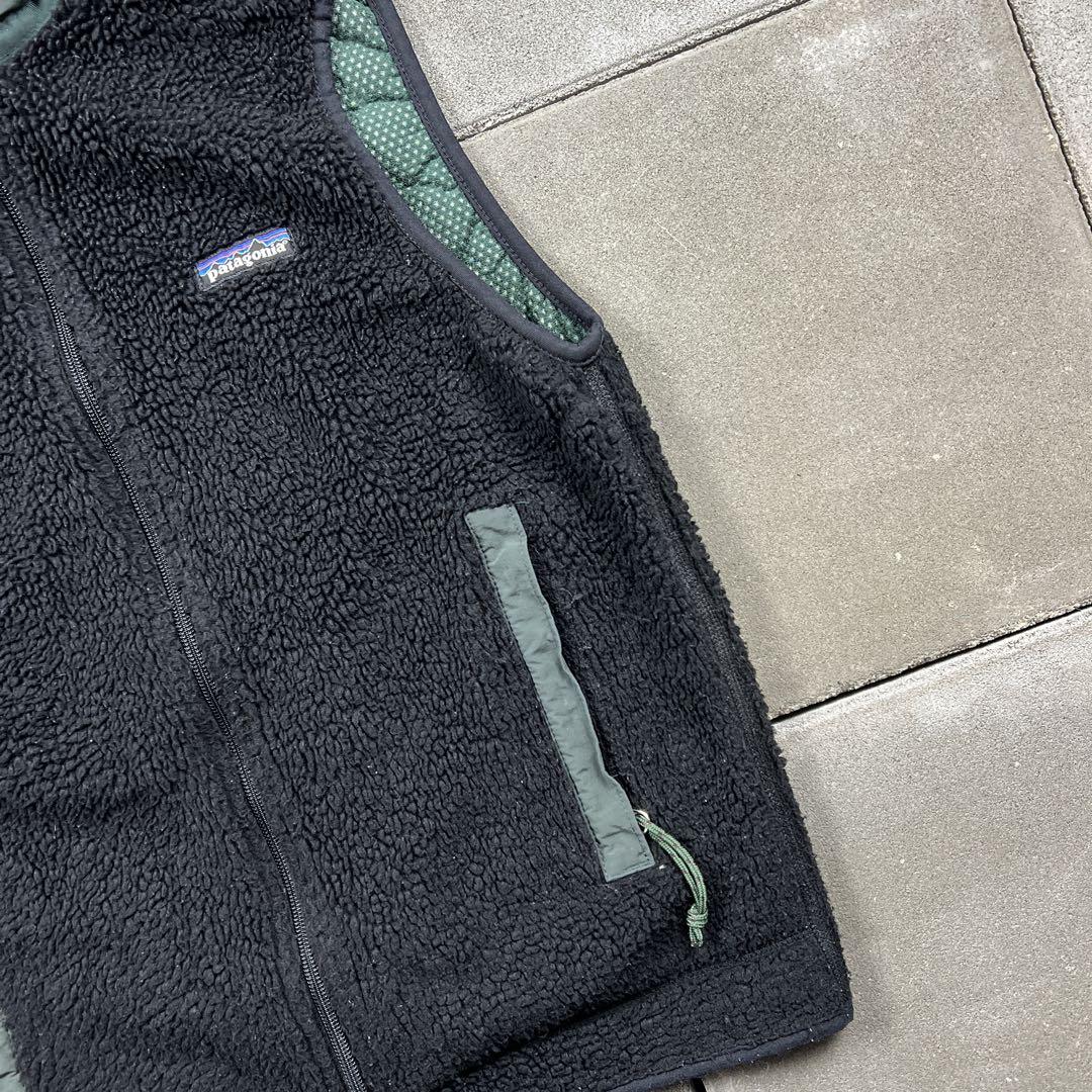トップス 90s USA PEF Patagonia Retro X Vest S