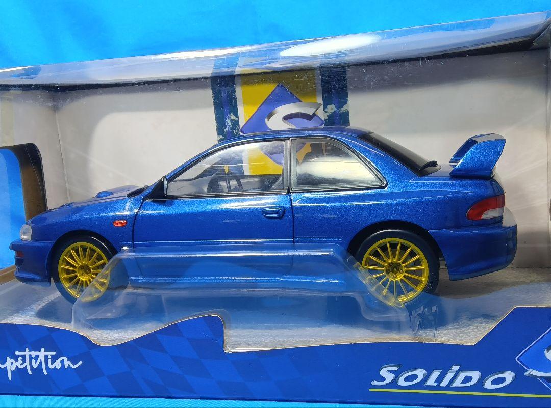 1/18 インプレッサ WRX 22B STi SOLIDO モデルカー 良好