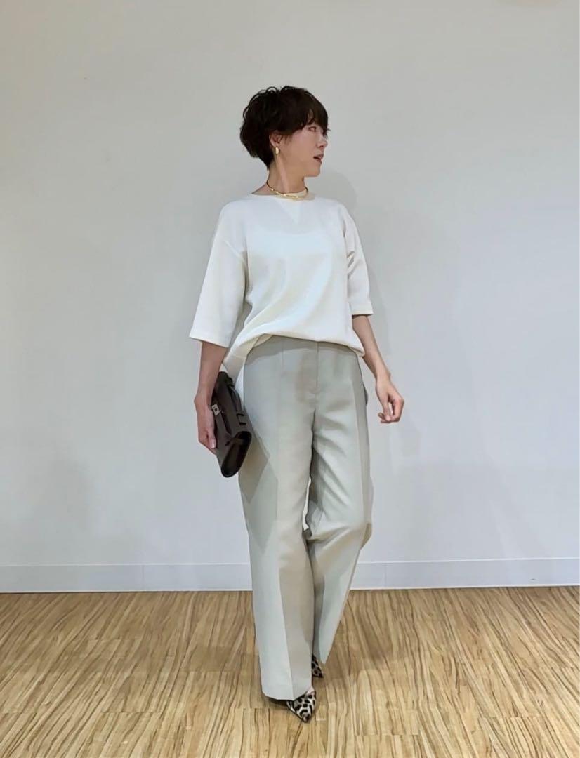 whim gazette ウィムガゼット　シアーハイウエストパンツ