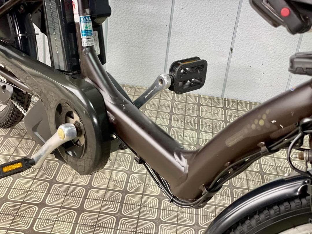 BRIDGESTONE 20インチ子供乗せ電動アシスト自転車2455