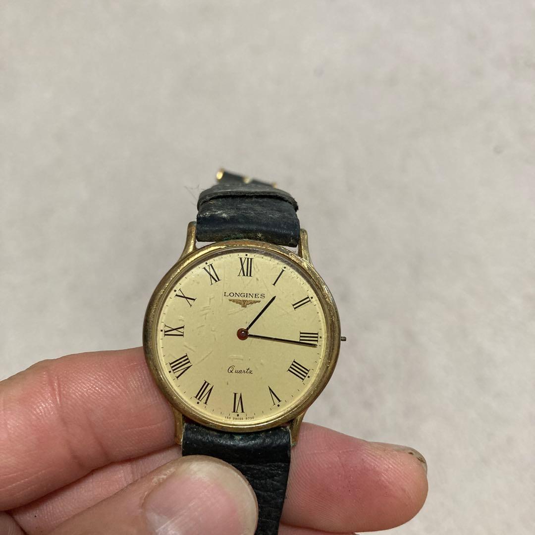 LONGINES クォーツ 腕時計 ゴールド
