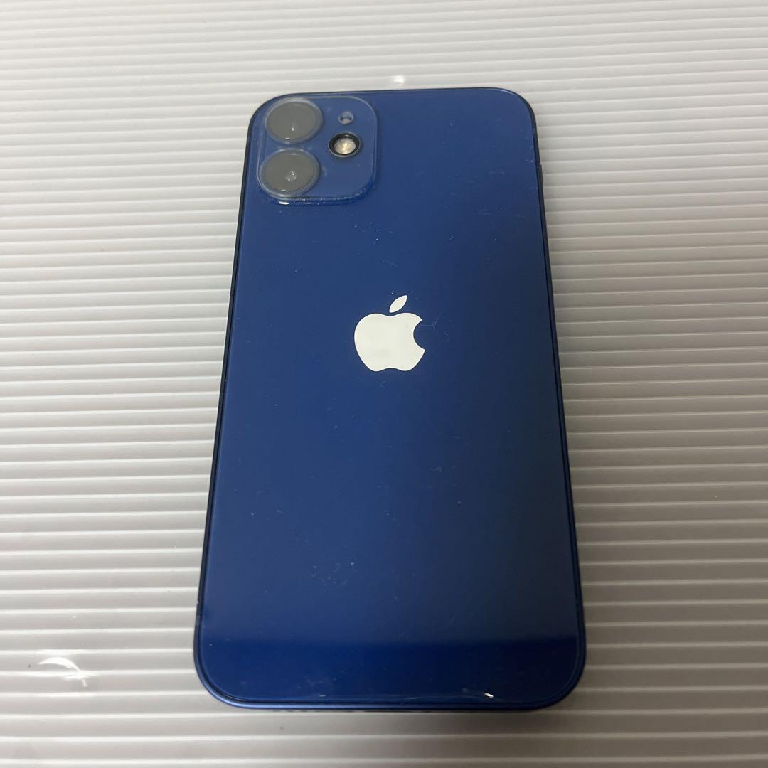 高価家電・スマホ・カメラ - iPhone 12 mini ブルー 128 GB SIM