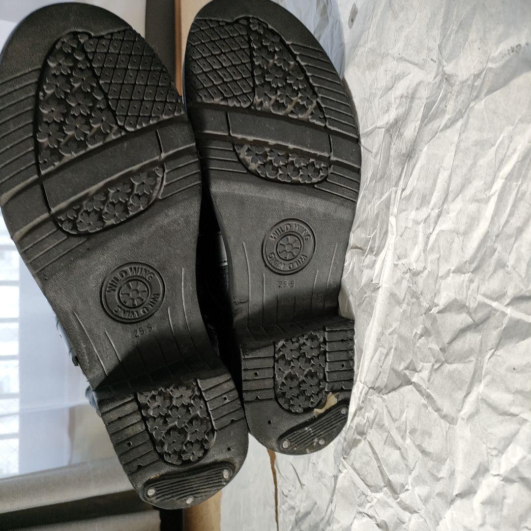 【美品】【半額以下】ワイルドウィング ファルコン パンチングレザー 25.5 美品】【半額以下】ワイルドウィング ファルコン パンチング