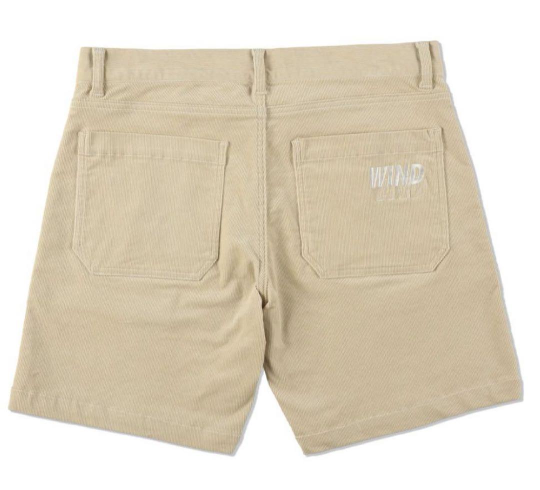 正規新品　ウィンダンシー　ハーフパンツ　コーデュロイ　WIND AND SEA