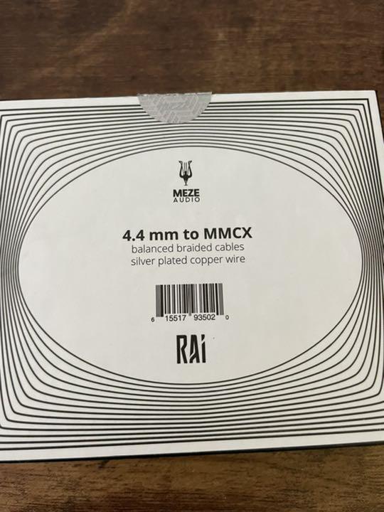 お得HOT Meze Audio RAIPENTA 4.4mmバランス MMCX FDVy5-m99389456934 最新作100%新品