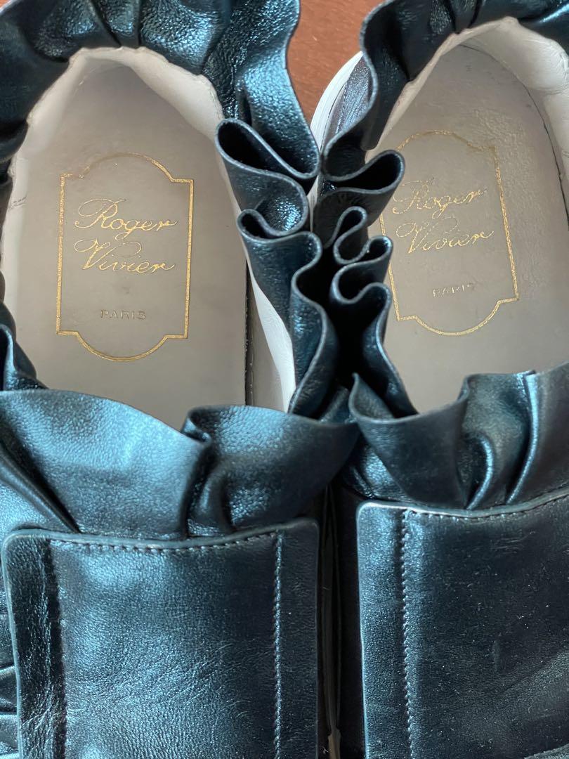 roger vivier フリルスニーカー37