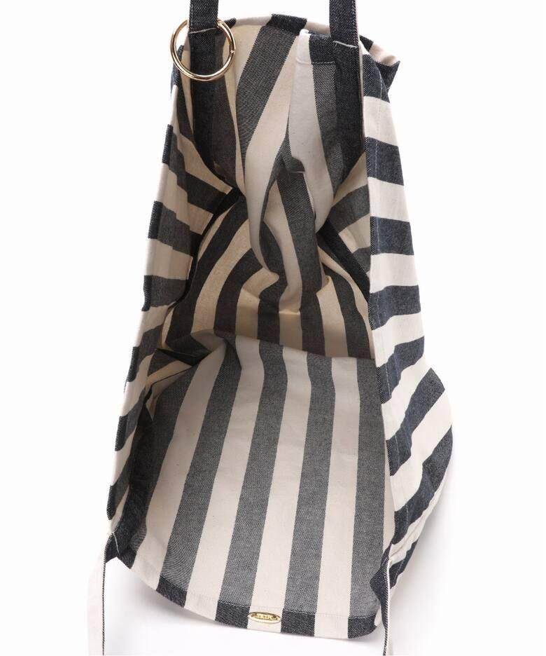 Deuxieme Classe Stripe tote ストライプトートバッグ