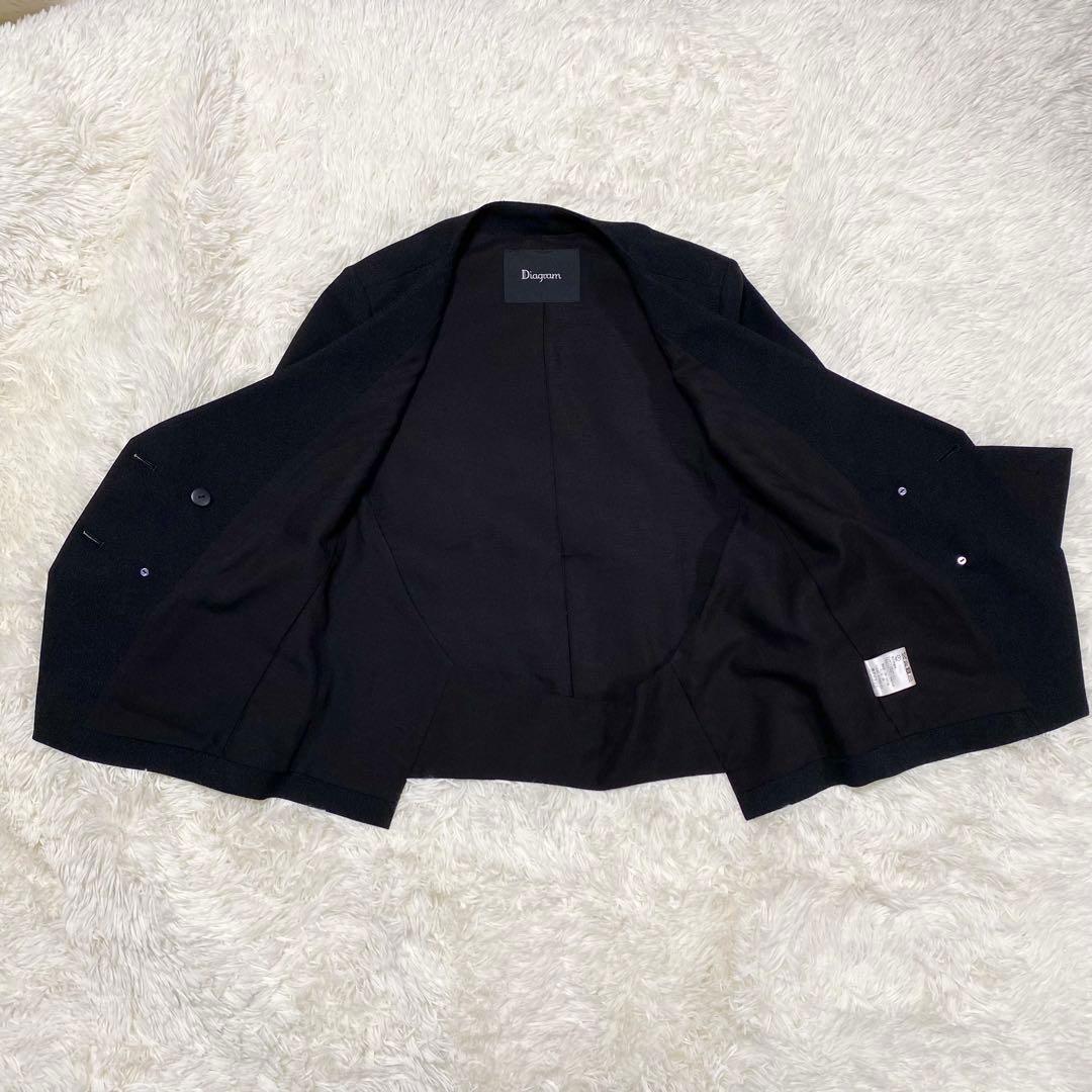 美品✨　Diagram 24SS ケープスリーブジャケット　完売品　金ボタン