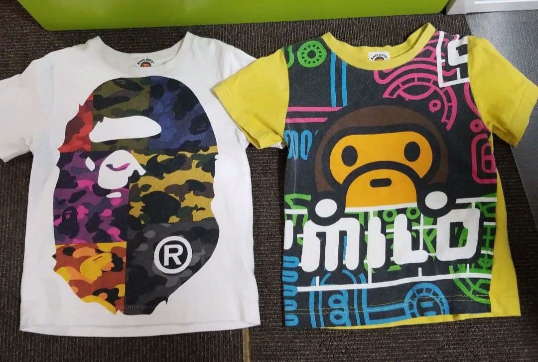 A BATHING APE Tシャツ 2枚セット 100cm110cm