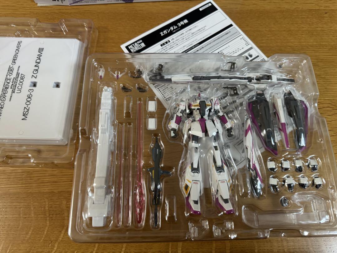 メタルロボット魂 metal robot魂 zガンダム 3号機
