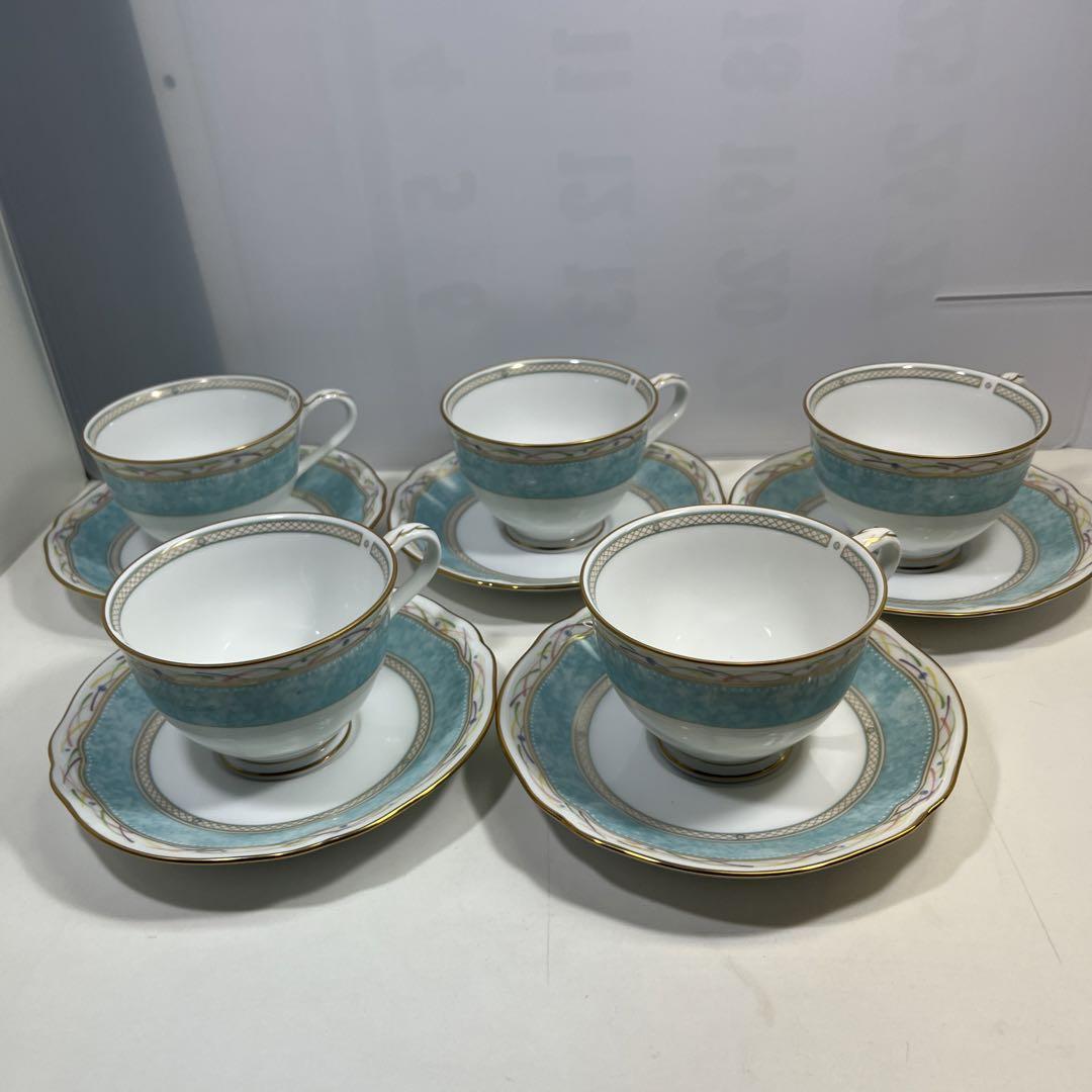 ノリタケ  カップ&ソーサー   5客セット