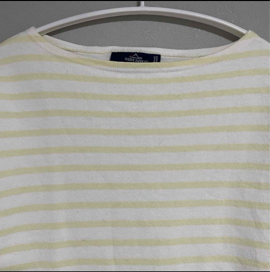 【お値下げ】Saint James ボーダーウェッソンイエローT5