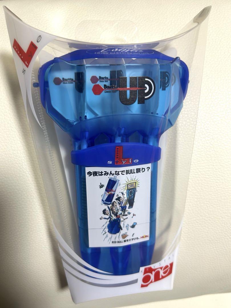 【新品未使用】クリスタルワン ダーツ 新品未使用】L-style クリスタルワン レッドブル ダーツupコラボ