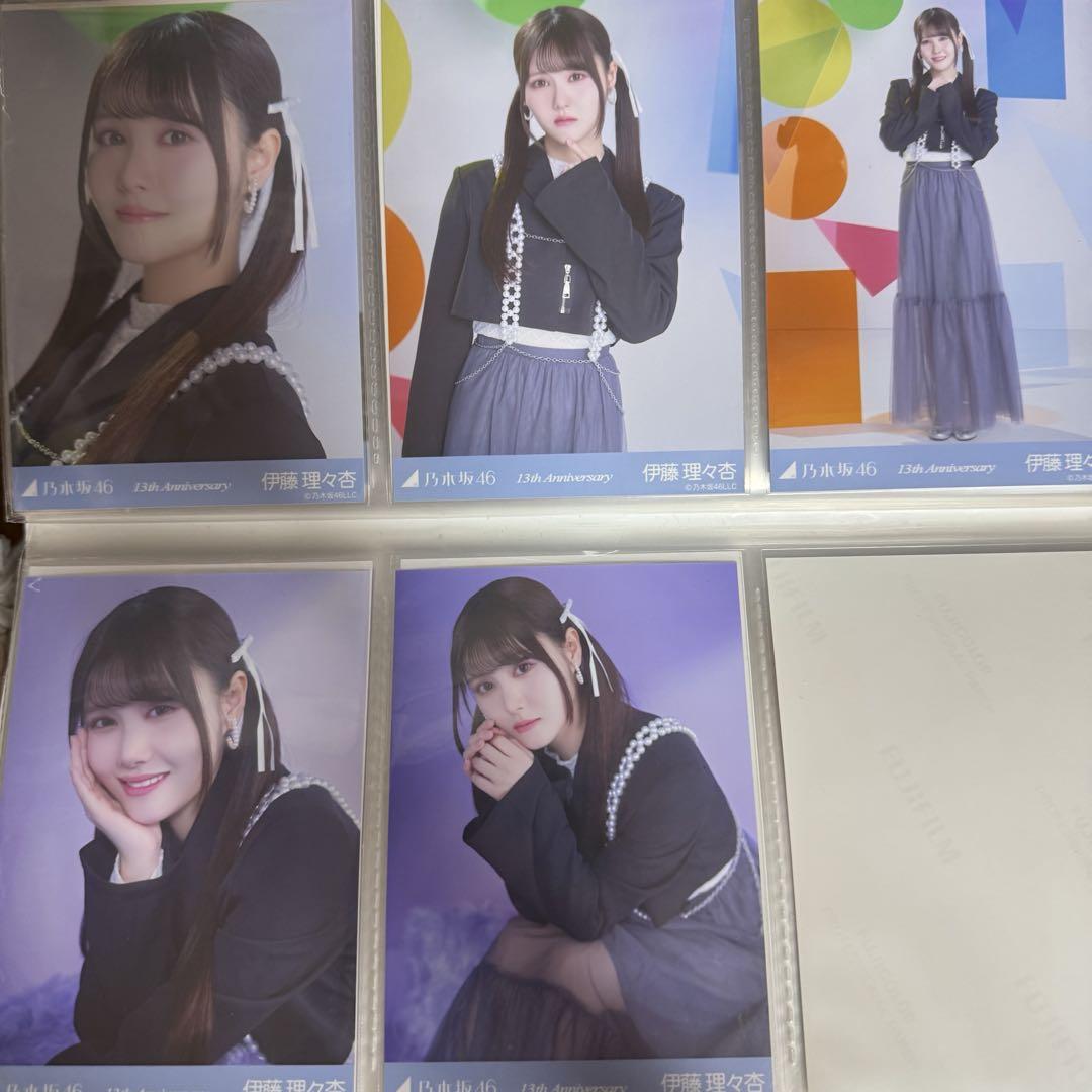 賀喜遥香 13周年記念 5種 生写真 コンプ