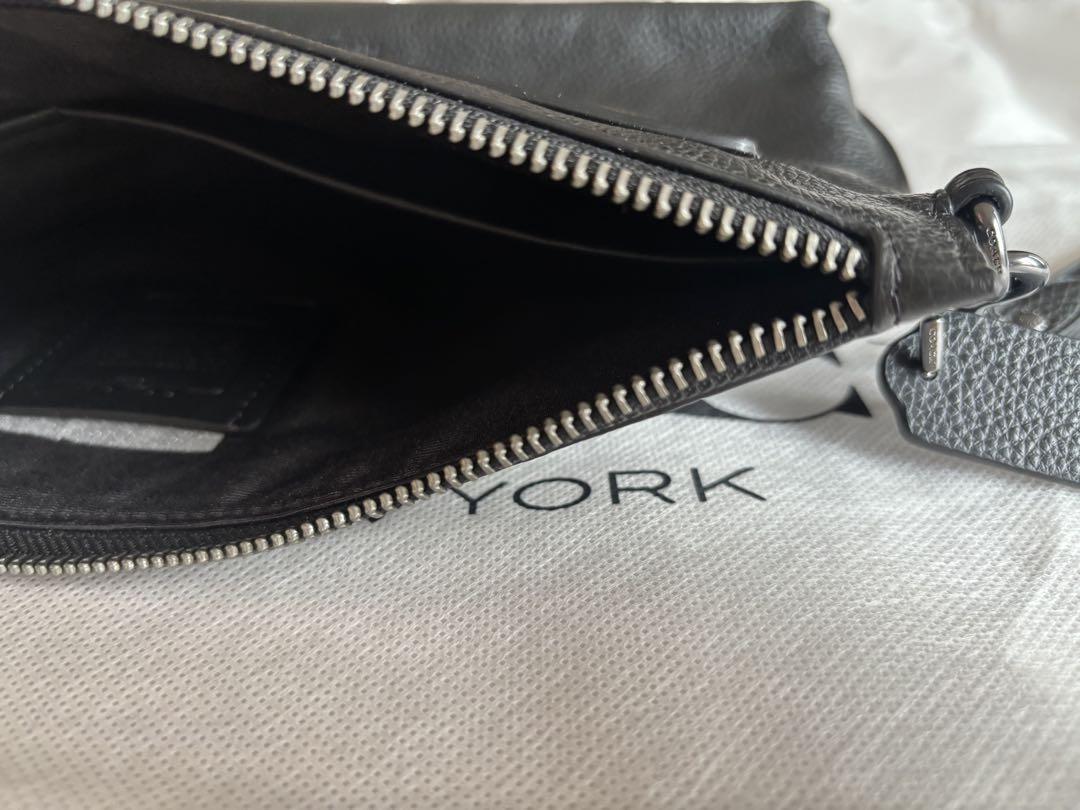 新品未使用 COACH クラッチバッグ 黒 ブラック セカンドバッグ コーチ