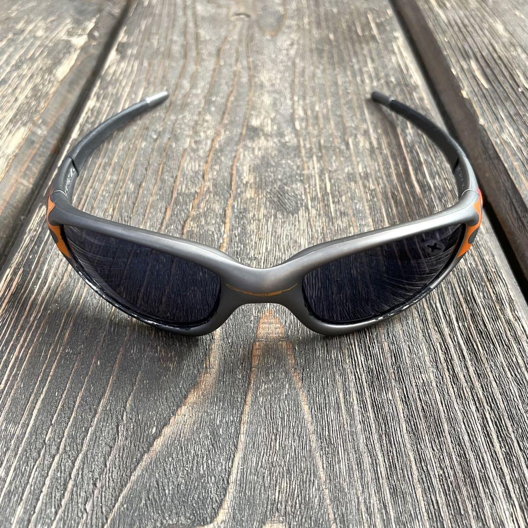 小物 Oakley straight jacket fire flame 90s