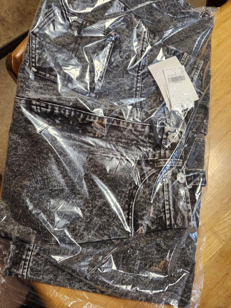 Ameri♡ MEDI INVERT SUSPENDER DENIM SKIRT