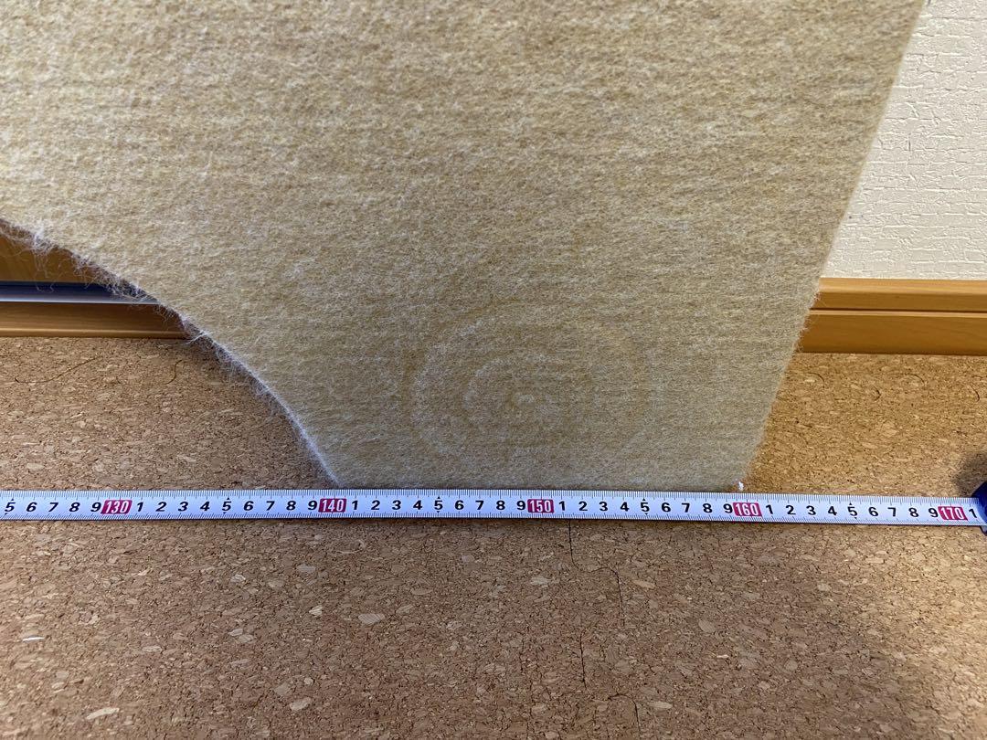 引取り希望】アップライトピアノ下敷きマット 160cm x 60
