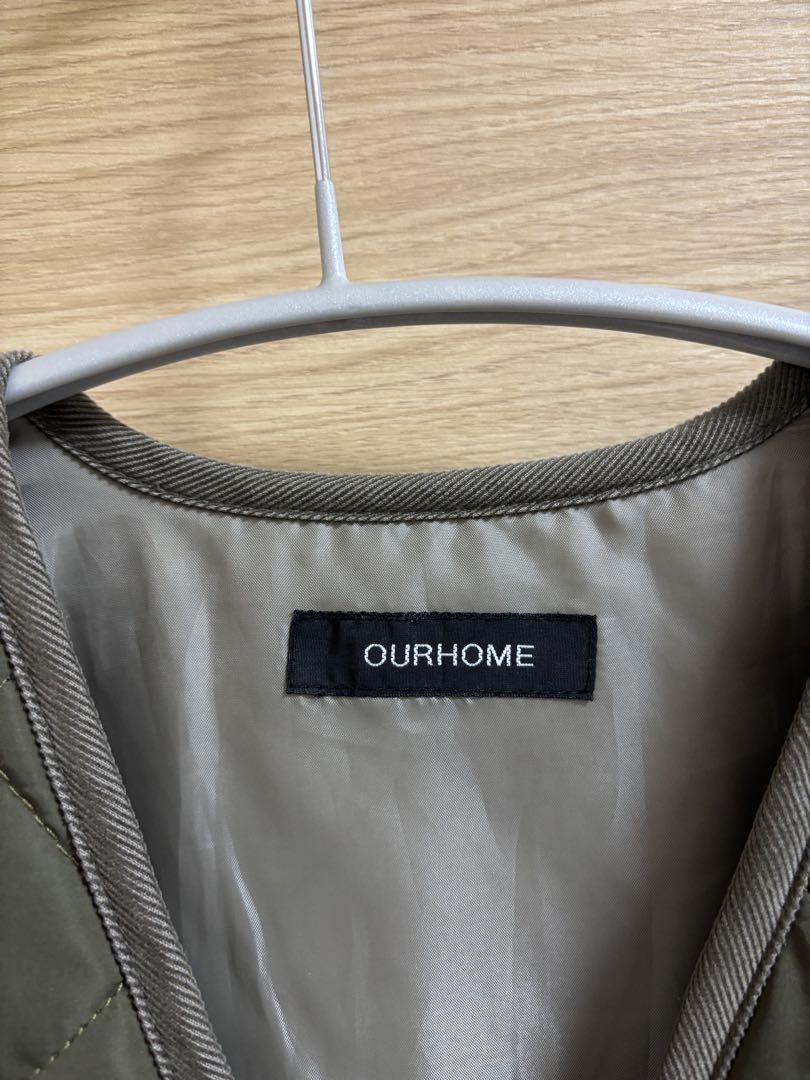 OURHOME アワーホーム　キルティングベスト