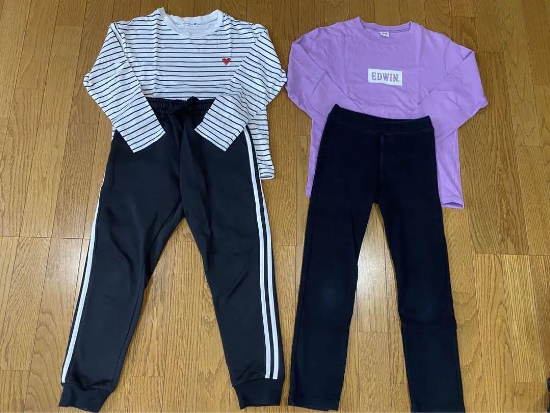 おまとめ　女の子140　秋冬 140cm 女の子 秋冬服 まとめ売り7点セット - メルカリ