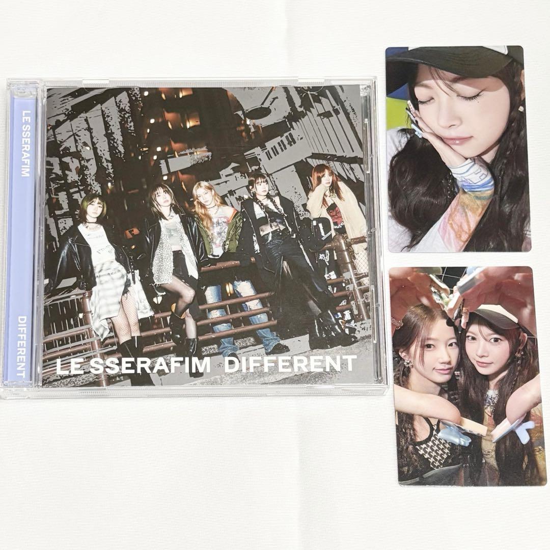 Le Sserafim DIFFERENT 通常盤 開封済 ルセラフィム CD - メルカリ