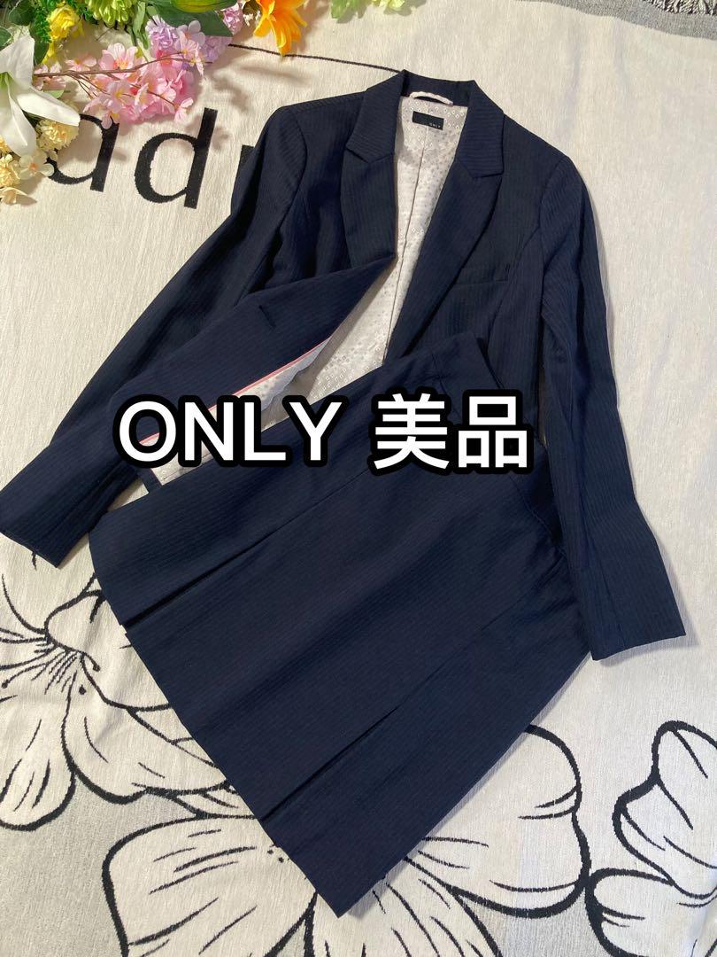 極美品ONLY オンリー ジャケットスカートスーツ ビジネスセットアップL 5,800円