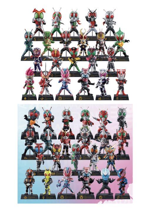 【ディフォルメクス45種フルコンプセット】一番くじ 仮面ライダー 50周年