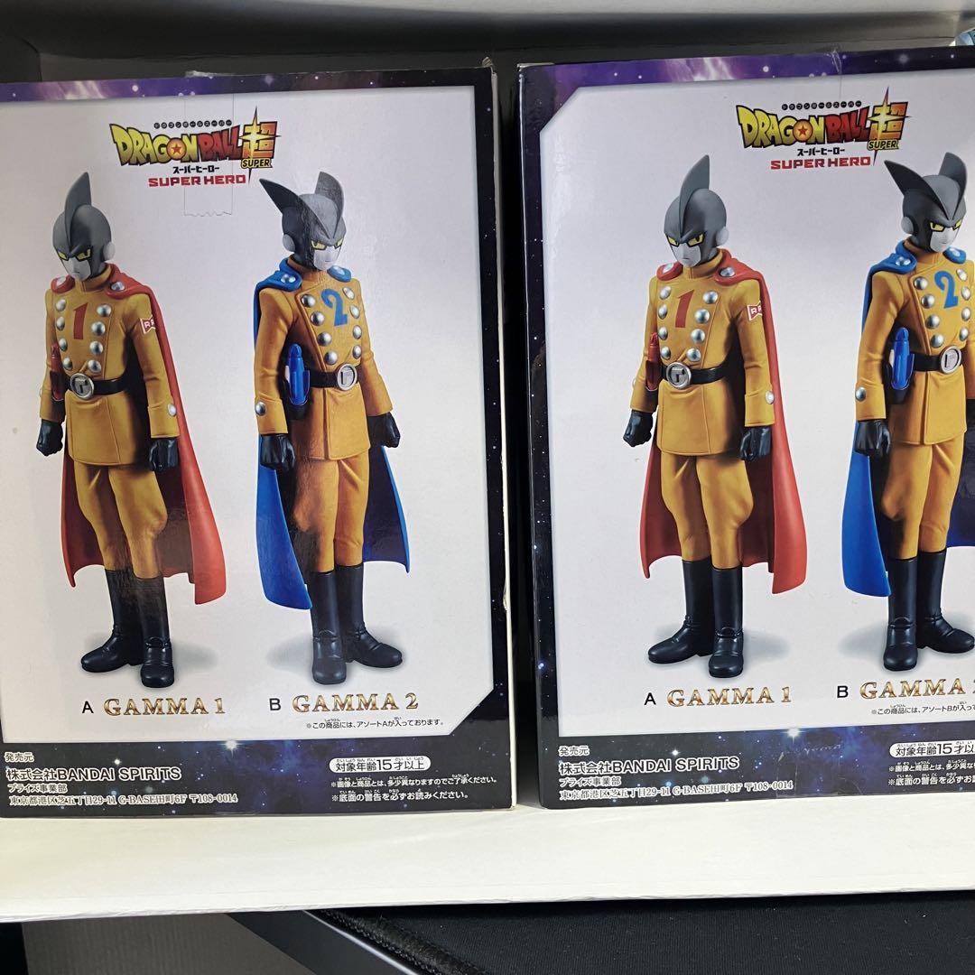 ドラゴンボールフィギュアまとめ売り　孫悟飯、ピッコロ、ガンマ1号2号 映画「ドラゴンボール超」人造人間“ガンマ1号＆2号”がフィギュア