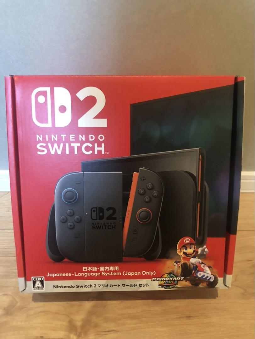 保証・フィルム付きNintendo Switch2 マリオカートワールド