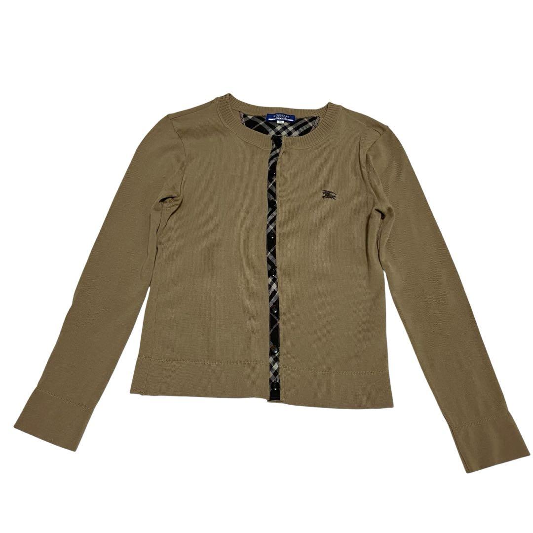 美品 Burberry Blue Label ノバチェック カーディガン