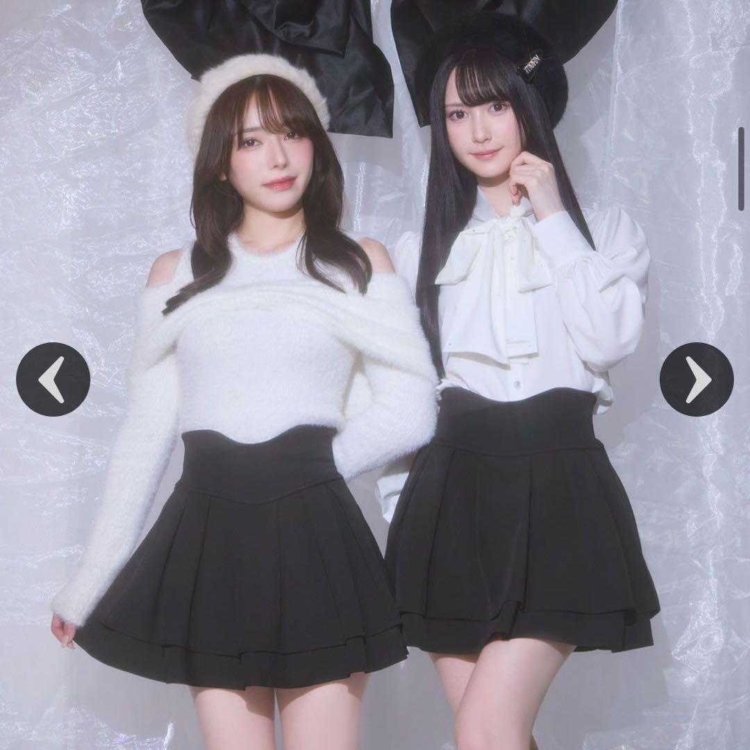 XSサイズ 美脚になれるスカート♡(インナーパンツ付) ミシェルマカロン