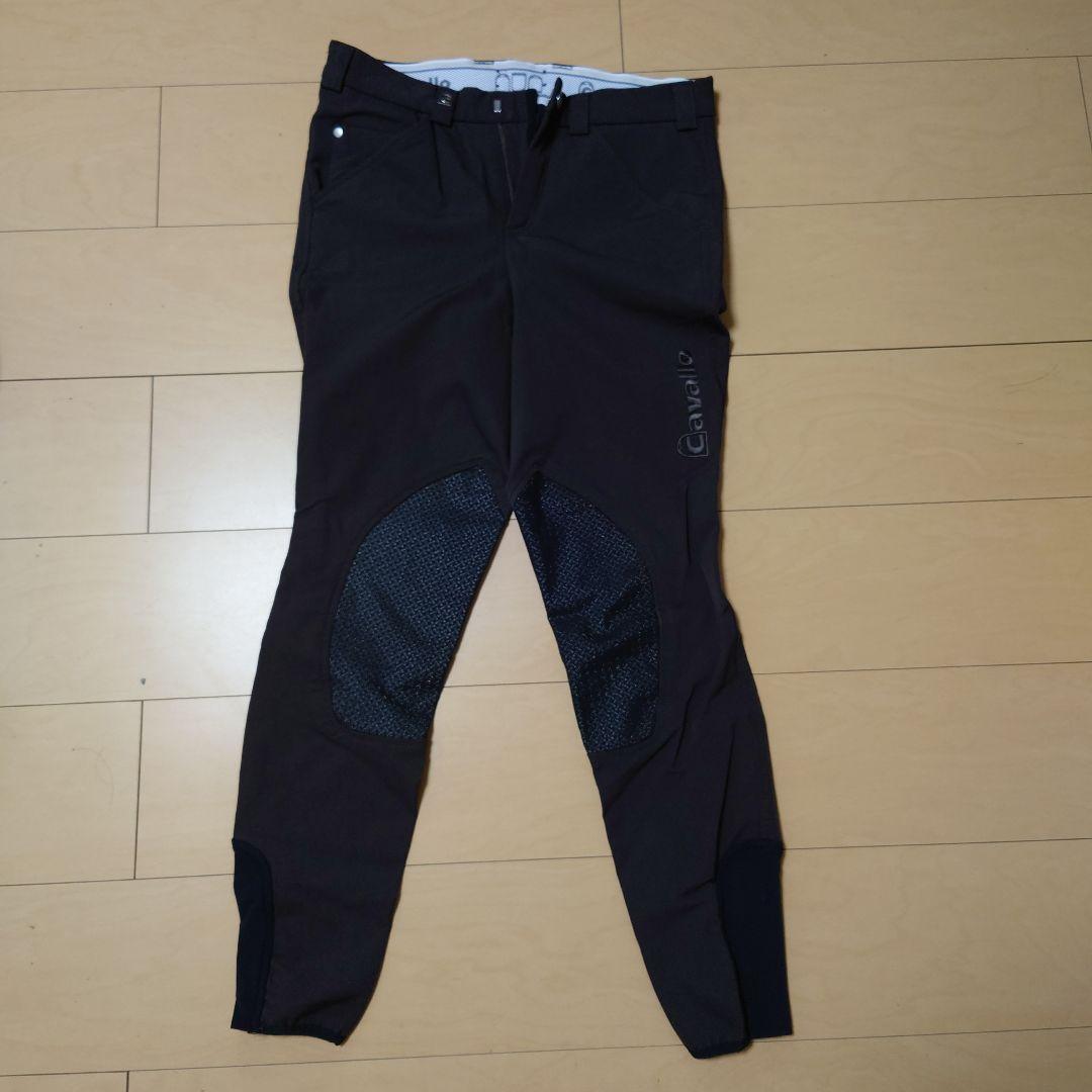 CAVALLO メッシュパネル付き ブラウンキュロット