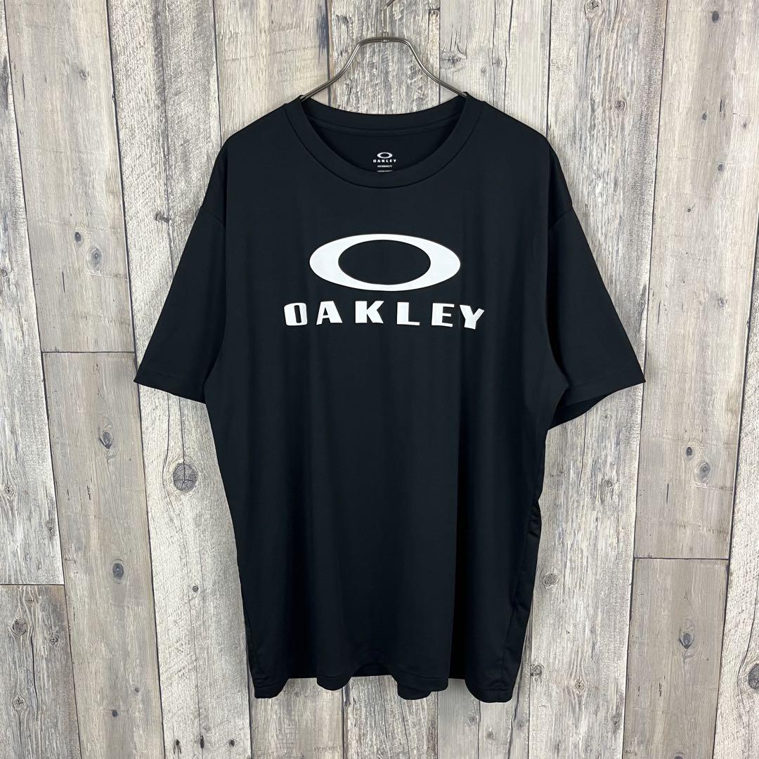 OAKLEY オークリー デカロゴ 半袖 速乾 Tシャツ TEE 2XL