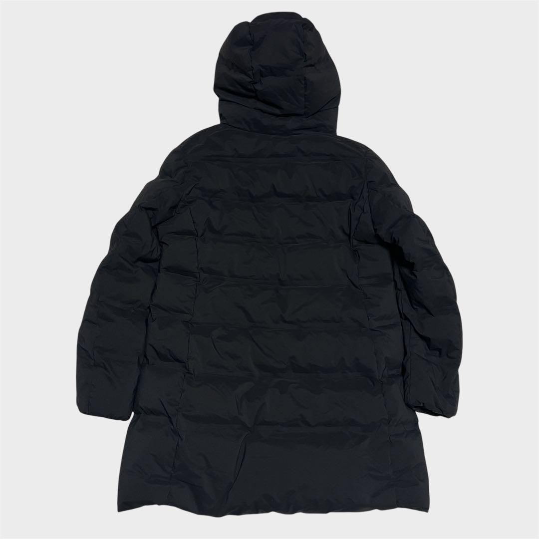 ユニクロ　ブラック ダウンジャケット XL XLサイズ ユニクロ シームレス ダウンコート ブラック 撥水加工