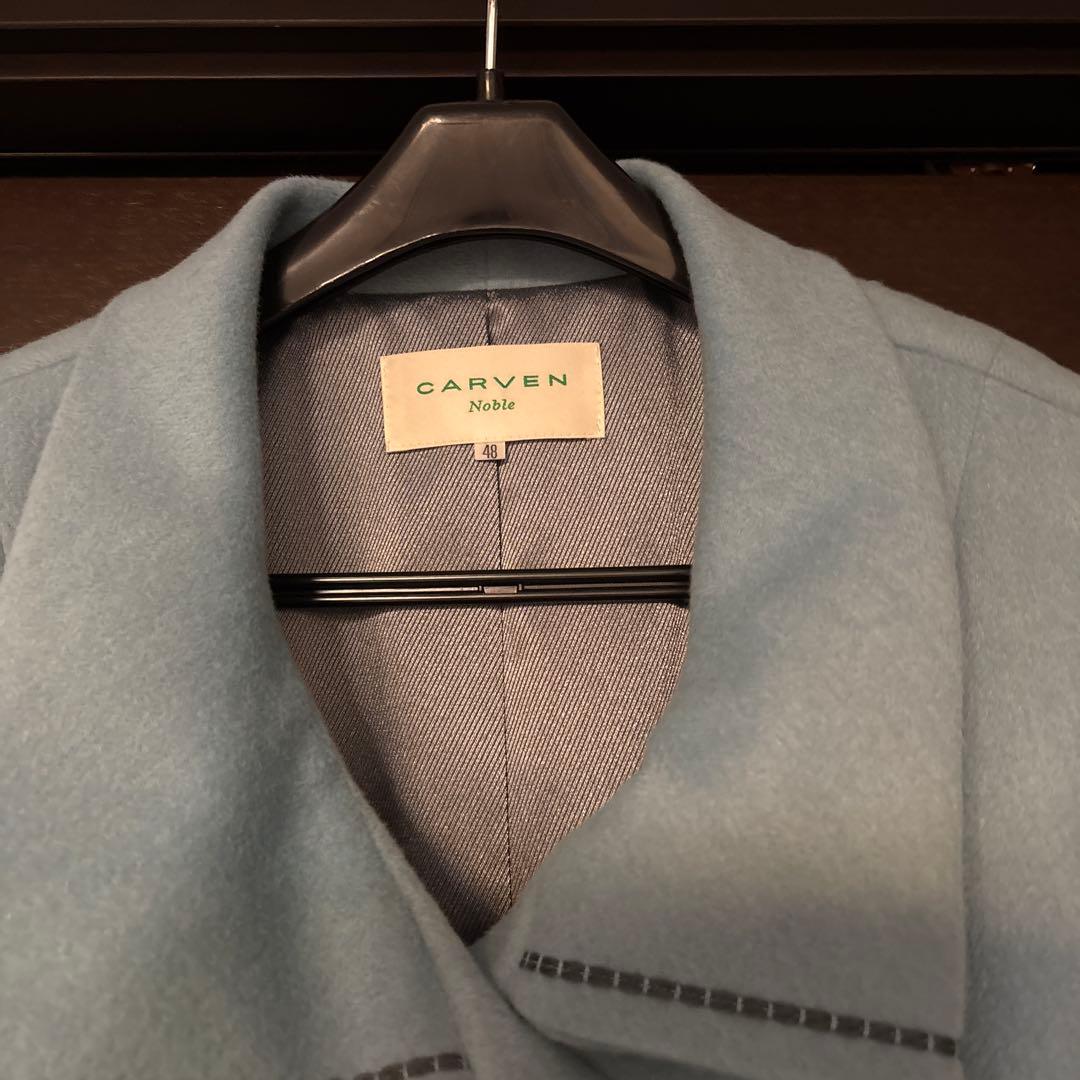 CARVEN ライトブルー ロングコート CARVEN ライトブルー ロングコート