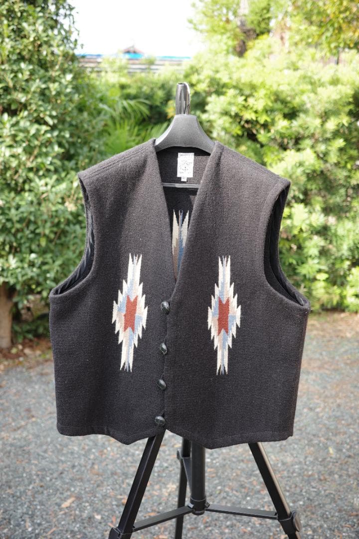 ORTEGA S ウールベスト 46サイズ ビンテージXL LL Ortega s