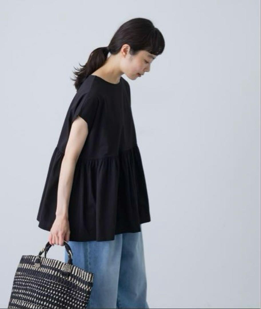 【美品】【完売品】かぐれウエストギャザーフレンチプルオーバー