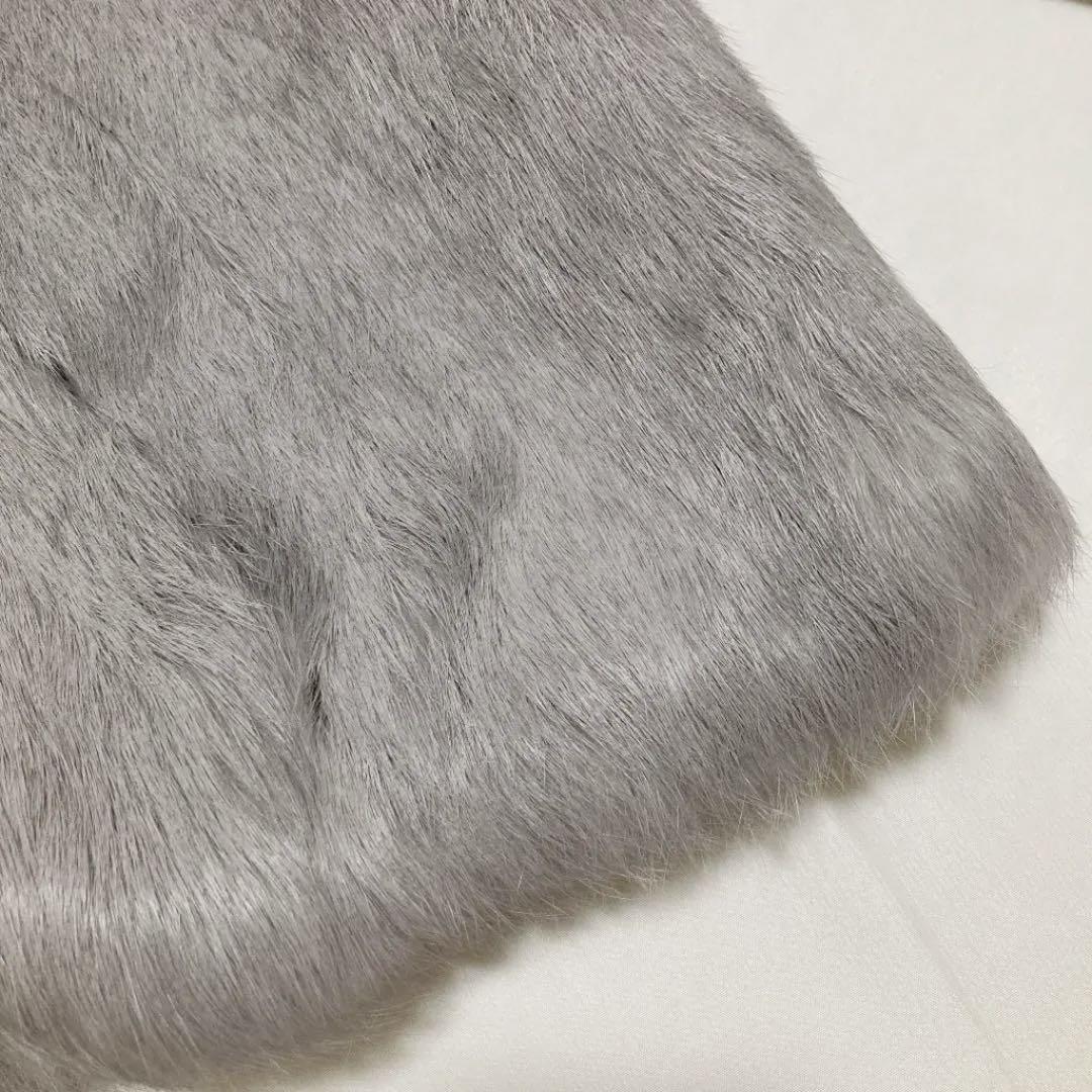 美品 Lusso vita ファージャケット ラビット フォックス 結婚式