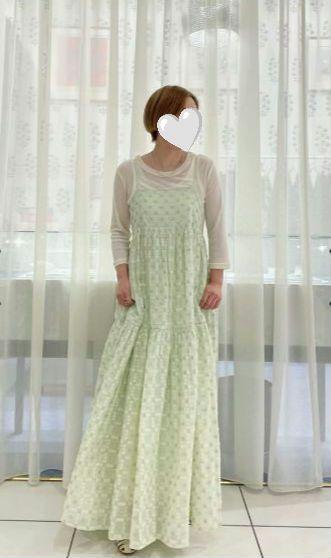 ne Quittez pas Lurex Bhutta Cami刺繍ドレス - メルカリ