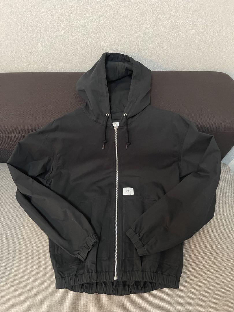 Doom Cotton Twill Jacket - Black