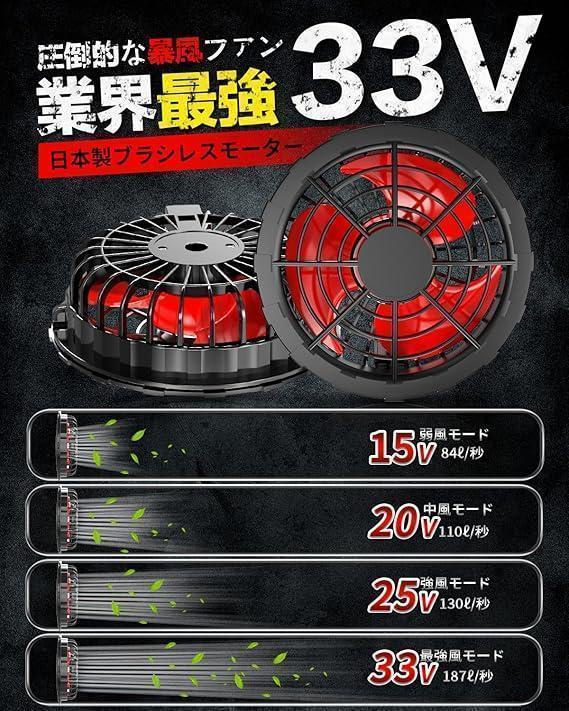 【M2220-96-70】33V 超強風ファン バッテリーセット 空調服 M2220-96-70】33V 超強風ファン バッテリーセット 空調服 - メルカリ