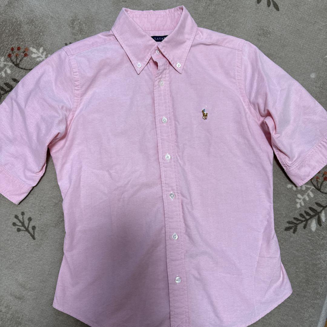 美品 RalphLauren ポロラルフローレンレディース半袖シャツ