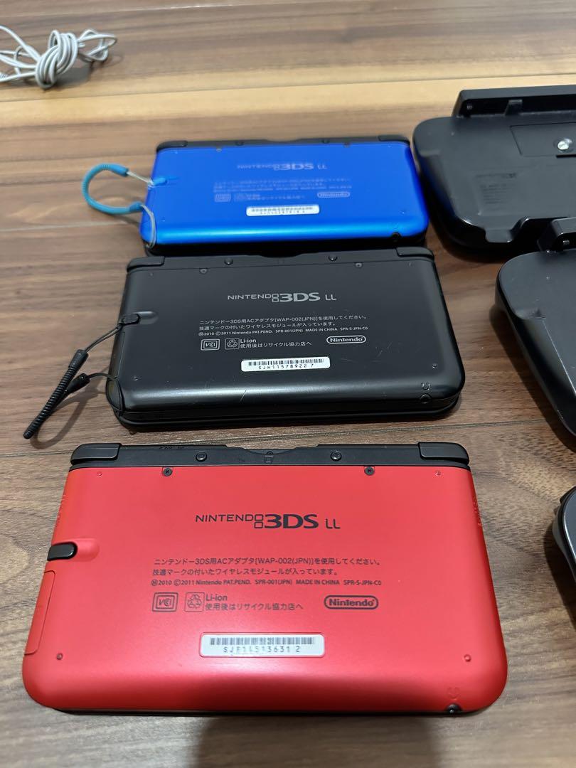 3DS⭐︎LL★完動品3台!ソフト60本以上! 画像3