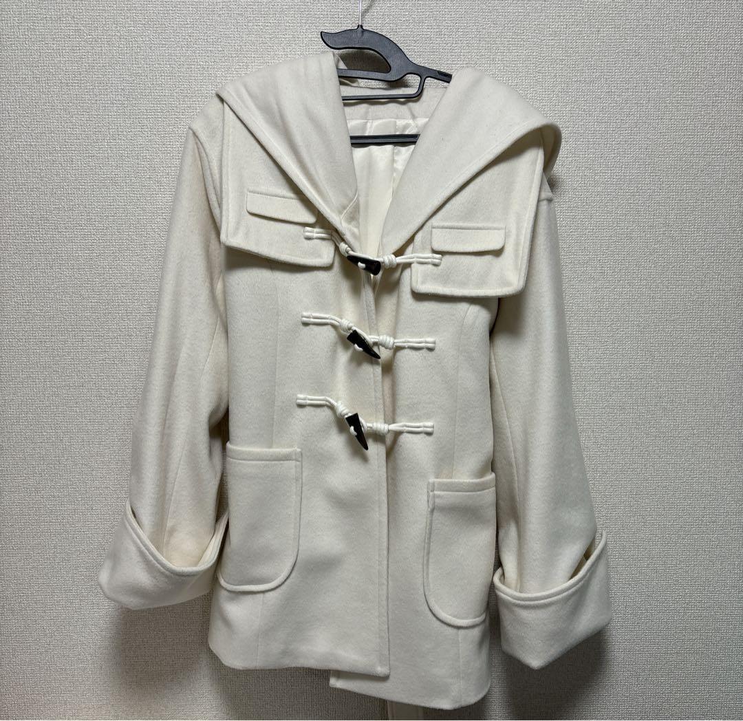 ジャケット・アウター andMary Ange short coat ivory